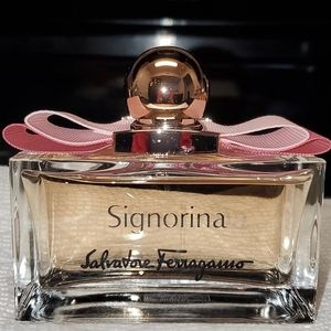New SALVATORE FERRAGAMO SIGNORINA Eau De Parfum 100ml 3.4fl.oz Made in Italy